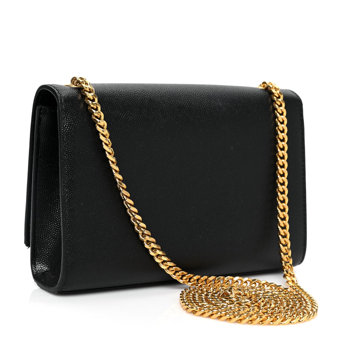 Grain De Poudre Small Monogram Kate Satchel Black