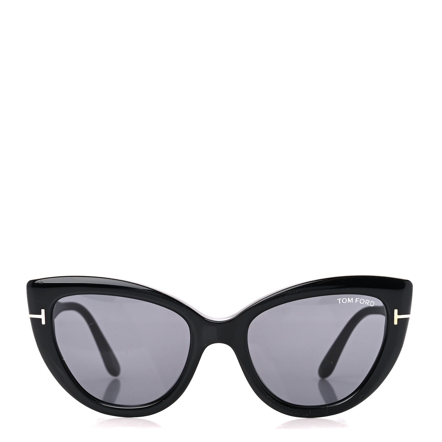 Tom Ford Acetate Anya Cat Eye Sunglasses TF762 Black 2 of 7