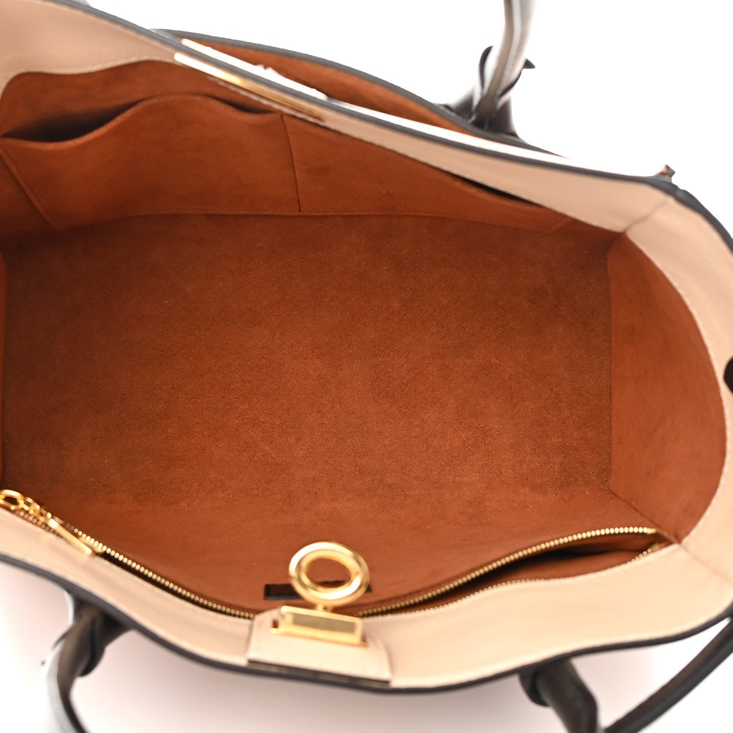 Louis Vuitton Calfskin Monogram On My Side MM Chataigne 5 of 11