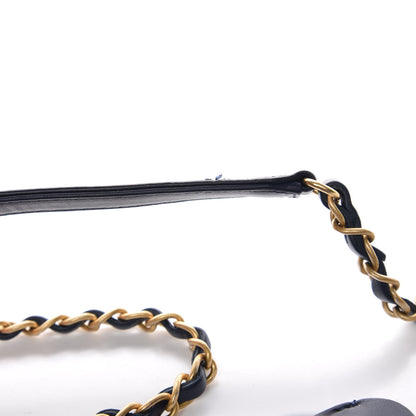 Chanel Caviar Quilted Medium CC Filigree Vanity Case Navy 8 of 11
