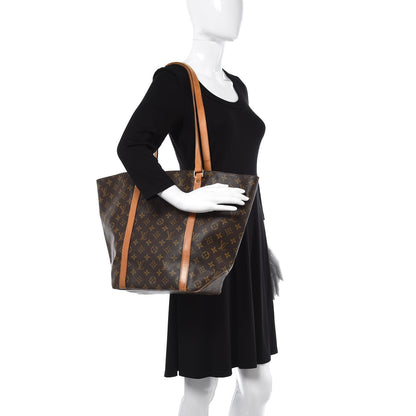 Louis Vuitton Monogram Sac Shopping Tote 2 of 12