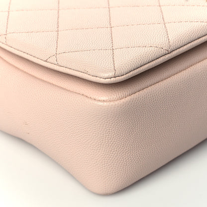 Chanel Caviar Quilted Medium Fashion Therapy Flap Beige 9 of 10
