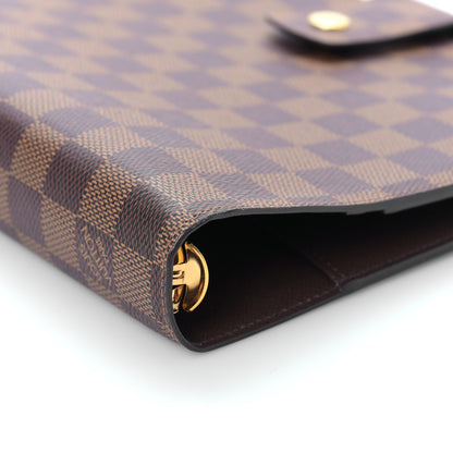Louis Vuitton Damier Ebene Large Ring Agenda Cover 7 of 8