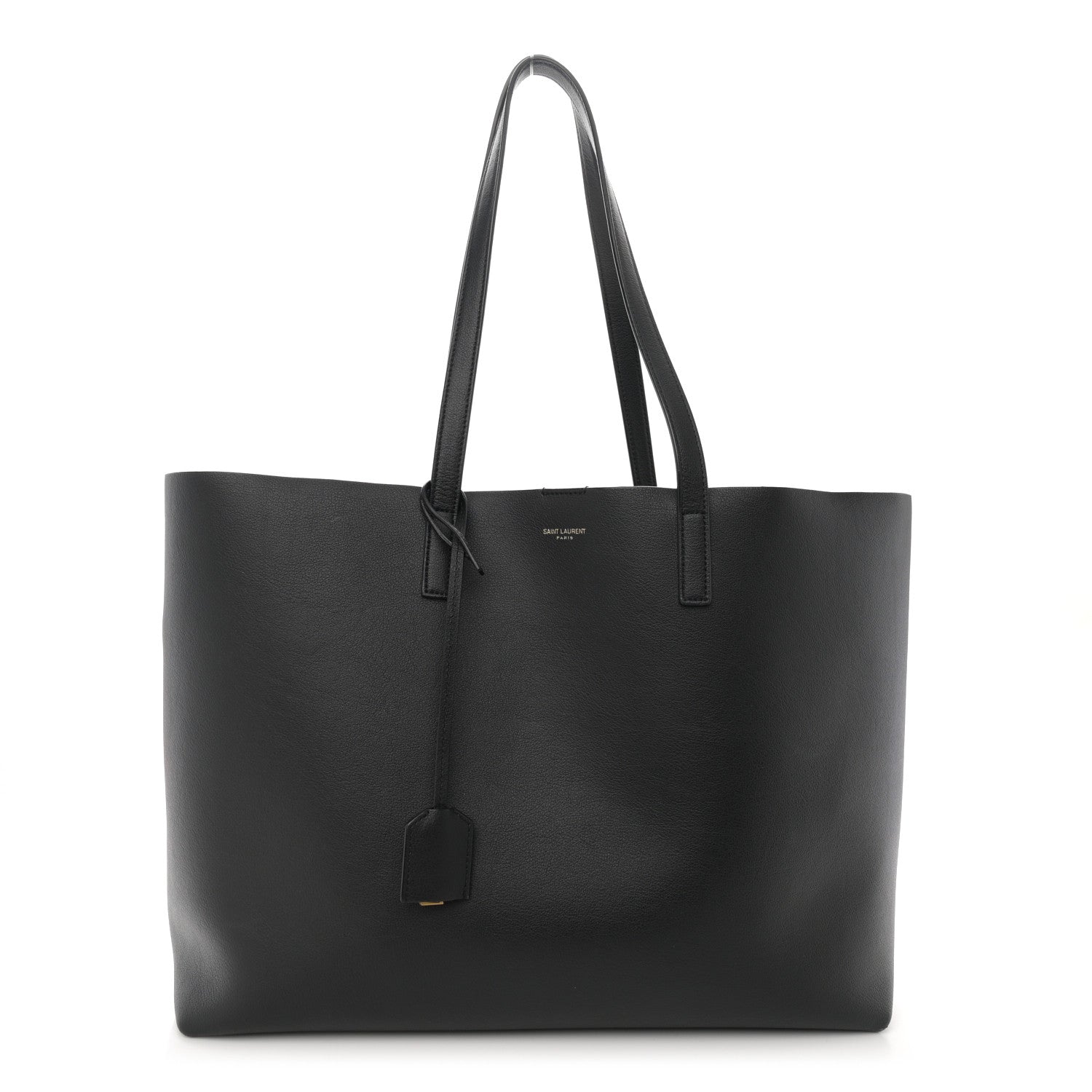 Saint Laurent Calfskin Large Shopping Tote Black 1 of 11