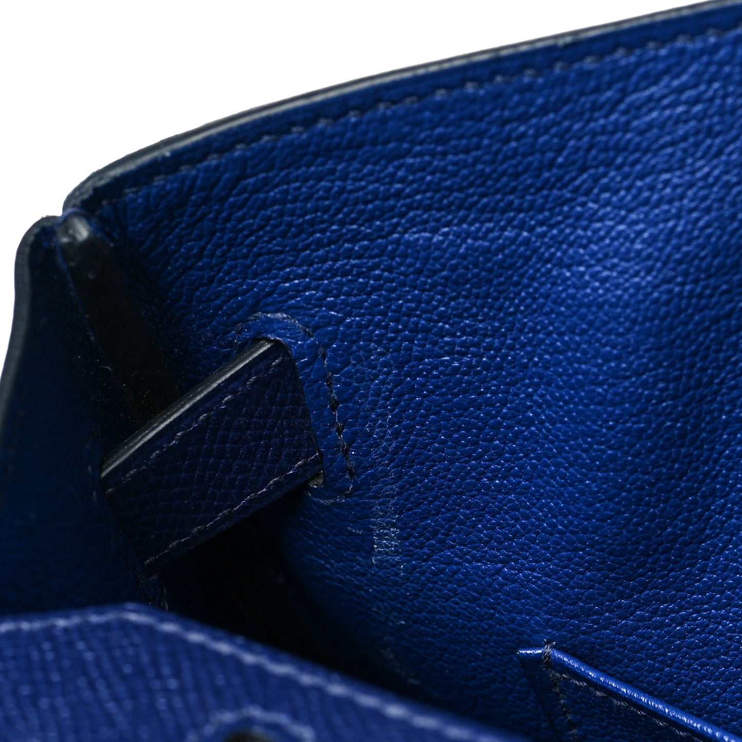 Epsom Birkin 30 Bleu Saphir
