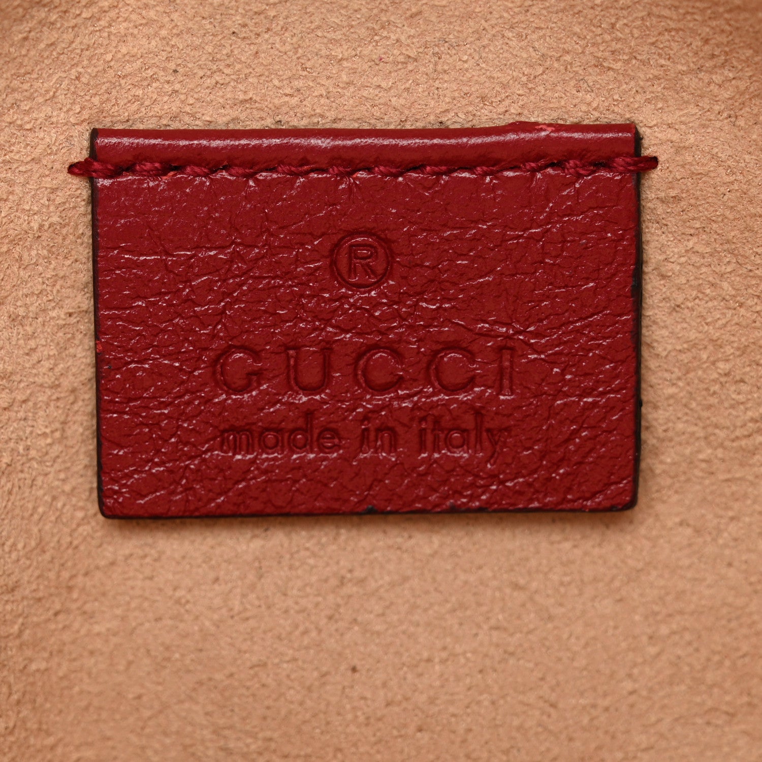 Gucci Glazed Calfskin Matelasse Heart Mini GG Marmont Round Shoulder Bag Romantic Cerise 6 of 10