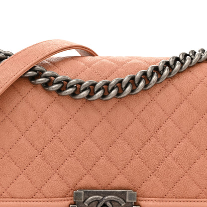 Chanel Caviar Quilted Medium Boy Flap Pink 8 of 10