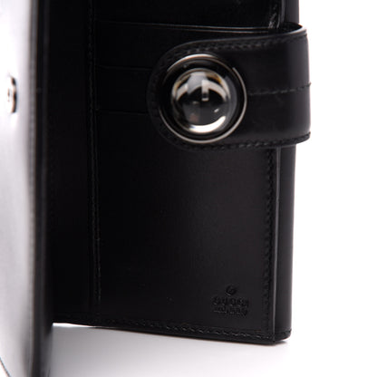 Gucci Calfskin GG Continental Wallet Black 6 of 10