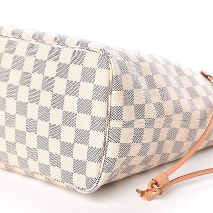 Louis Vuitton Damier Azur Neverfull MM 10 of 11