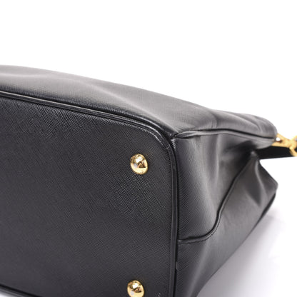 Prada Saffiano Lux Medium Tote Black 8 of 10
