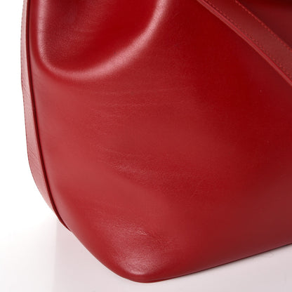 Saint Laurent Calfskin Medium Emmanuelle Bucket Bag Lipstick Red 10 of 16