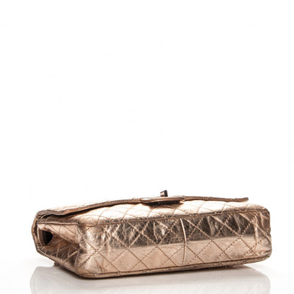 Chanel Metallic Aged Calfskin 2.55 Reissue 226 Flap Gold 4 of 7