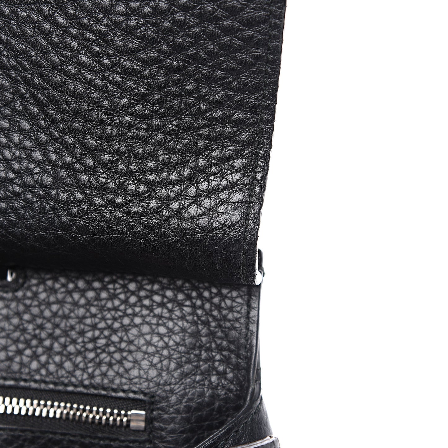 Cellarius Calfskin Medium Bamboo Daily Top Handle Bag Black