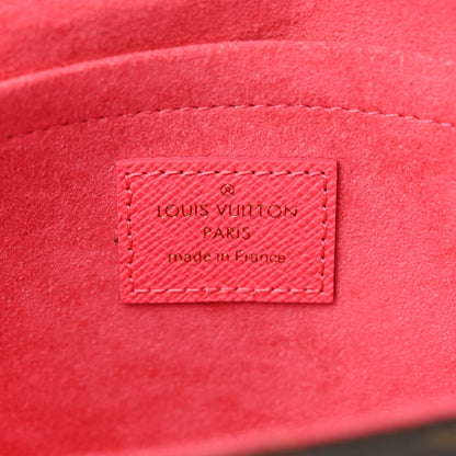 Louis Vuitton Monogram 2023 Christmas Animation Sailing Pochette Felicie Chain Wallet Dragonfruit Pink 6 of 10