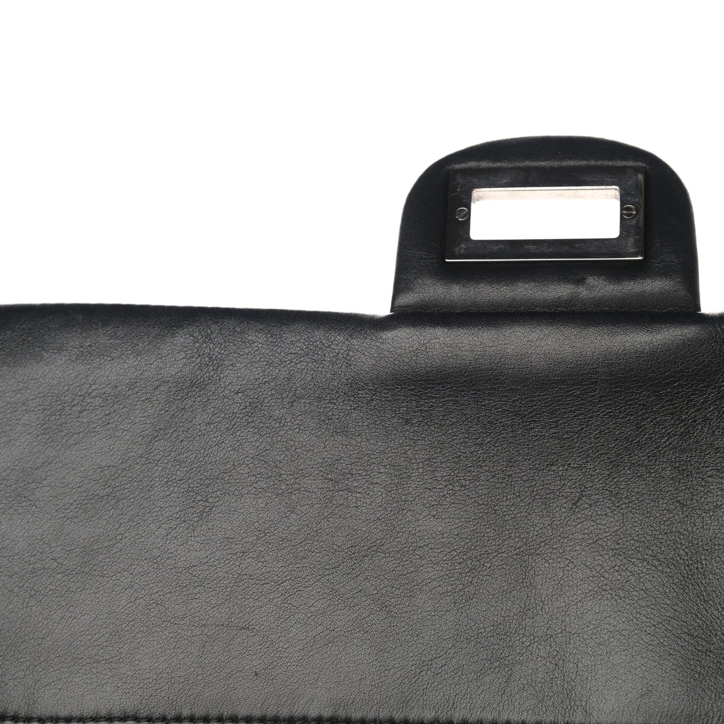 Calfskin Unlimited Jumbo Double Flap Black