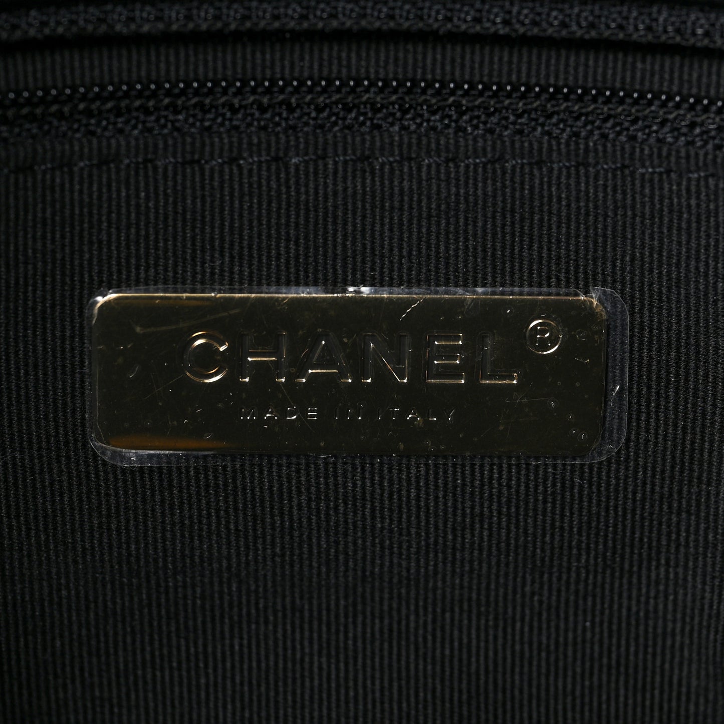 Lambskin Printed Fabric Medium Chanel 19 Flap Black Multicolor