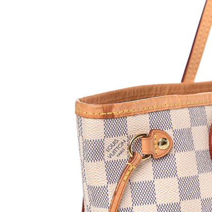Louis Vuitton Damier Azur Neverfull PM 10 of 12