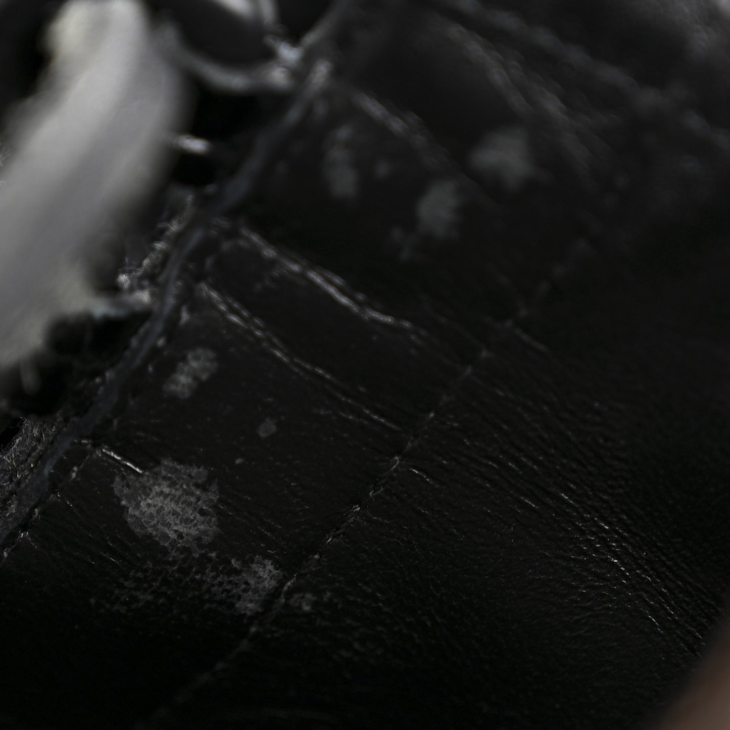 Suede Calfskin Crocodile Embossed Patent Monogram Laureate Platform Desert Boots 39 Black