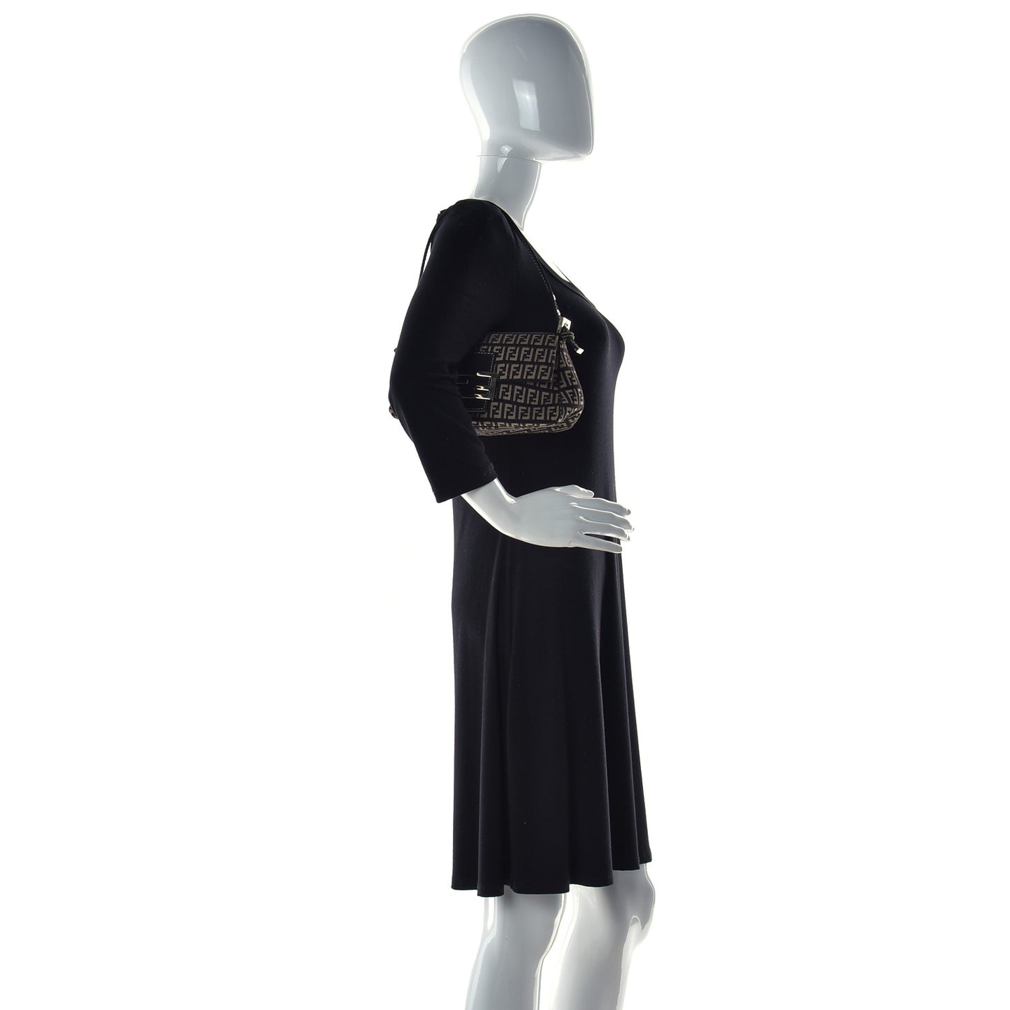 Zucchino Knit Mini Mama Baguette Black