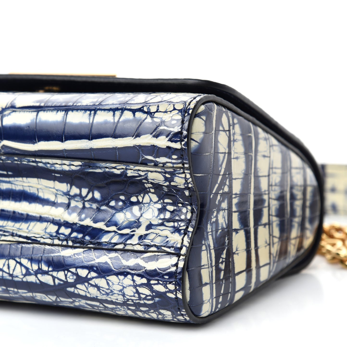 Alligator Twist Shoulder Bag PM