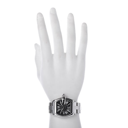 Cartier Stainless Steel 37mm Roadster Automatic Watch Black 2 of 7