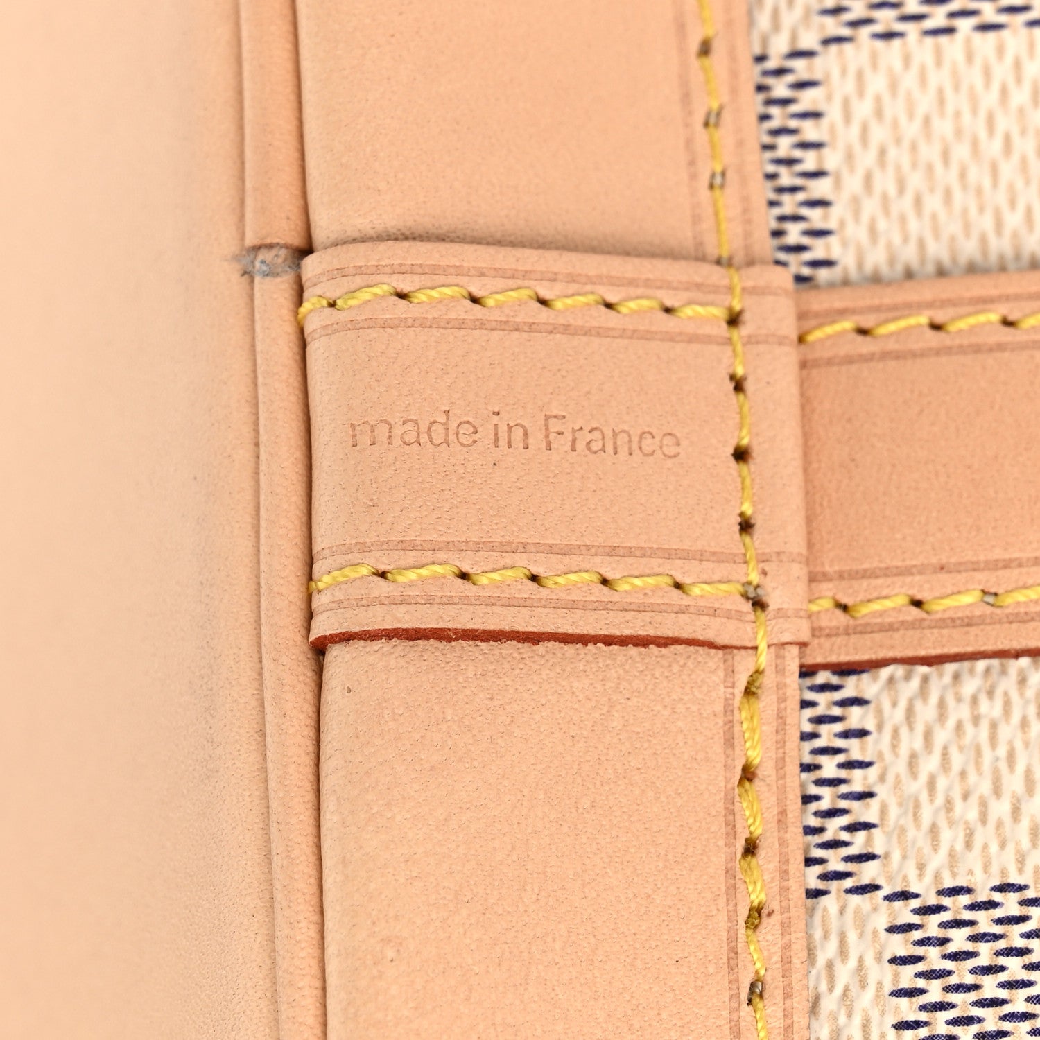 Louis Vuitton Damier Azur Noe BB 7 of 10