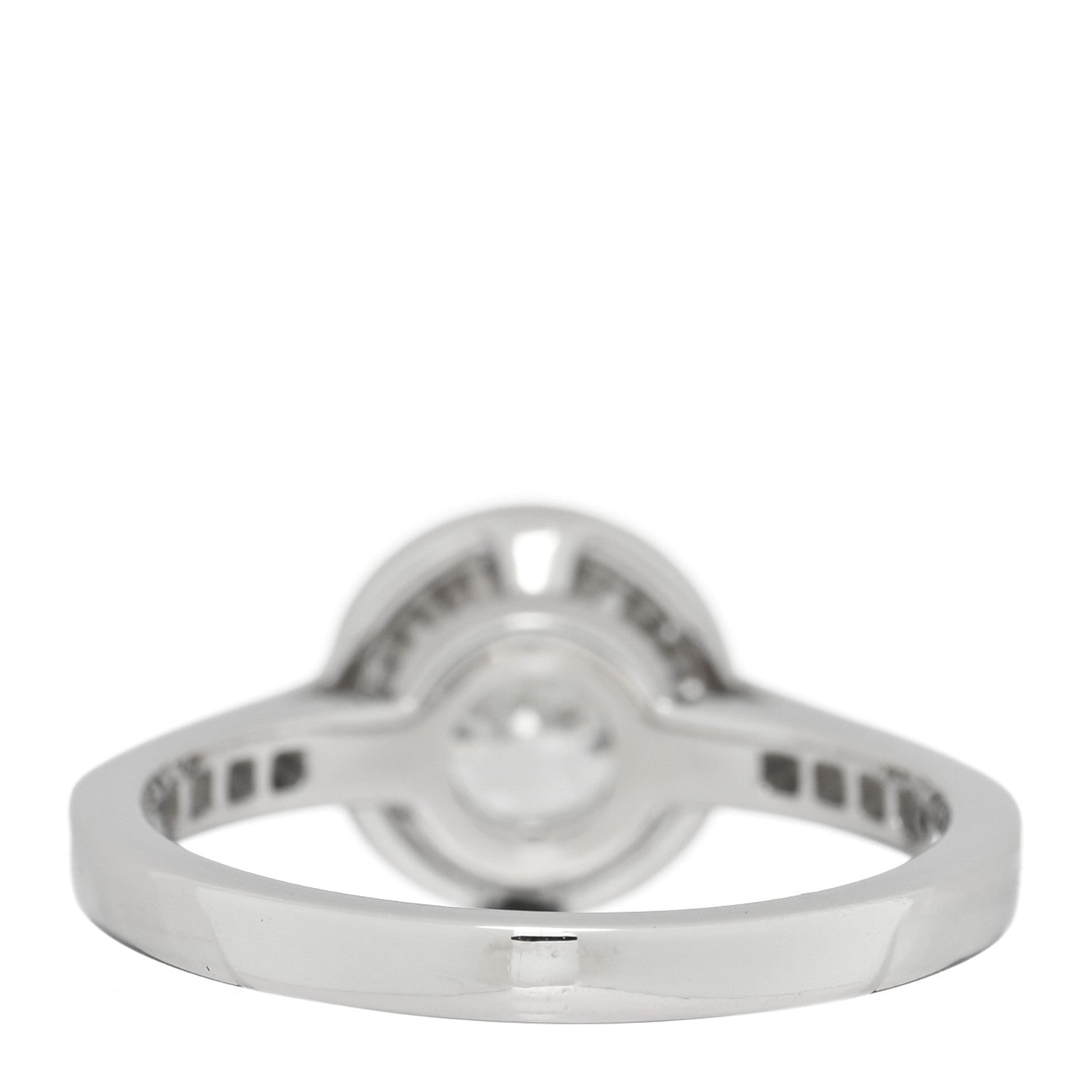 Tiffany Platinum Diamond 1.11ct Soleste Round Brilliant Engagement Ring 52 6 3 of 5