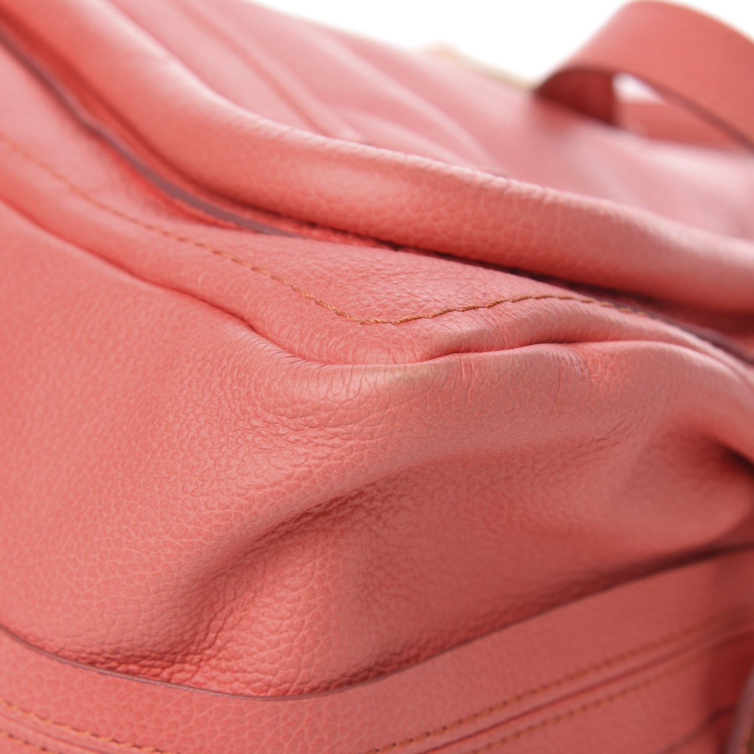 Chloe Calfskin Large Paraty Coral 12 of 16