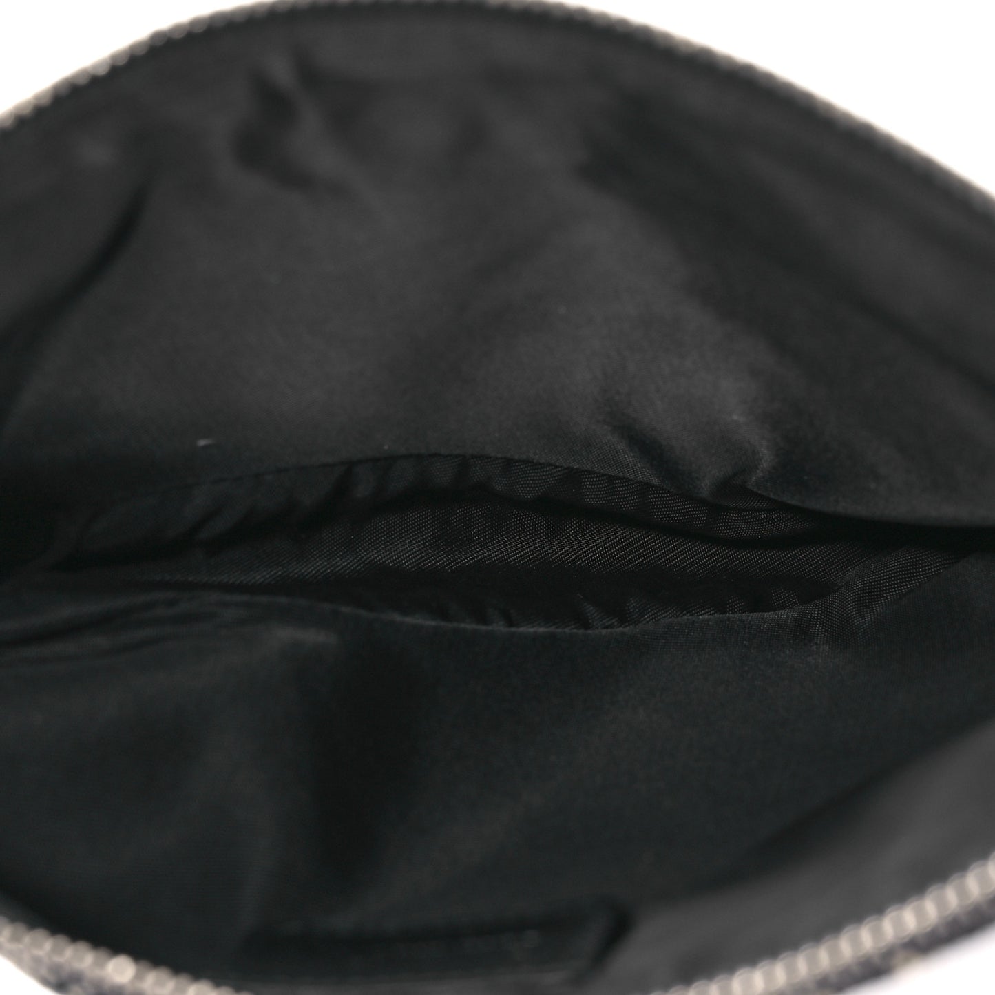 Monogram Mini Saddle Pochette Black