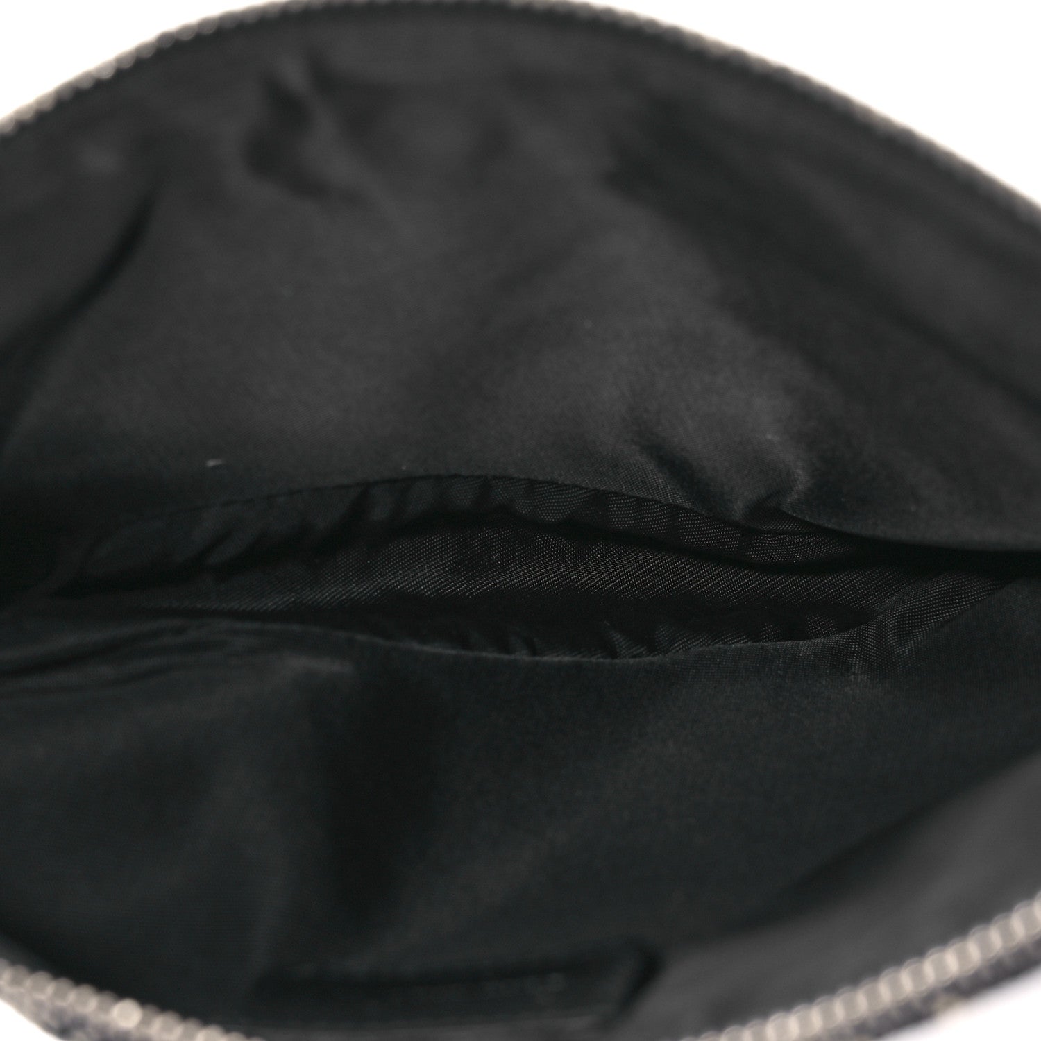 Christian Dior Monogram Mini Saddle Pochette Black 5 of 11