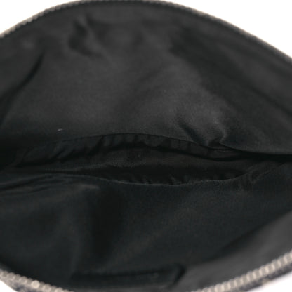 Christian Dior Monogram Mini Saddle Pochette Black 5 of 11