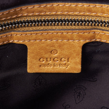 Gucci Monogram Medium Bamboo Bar Tote Yellow 8 of 8