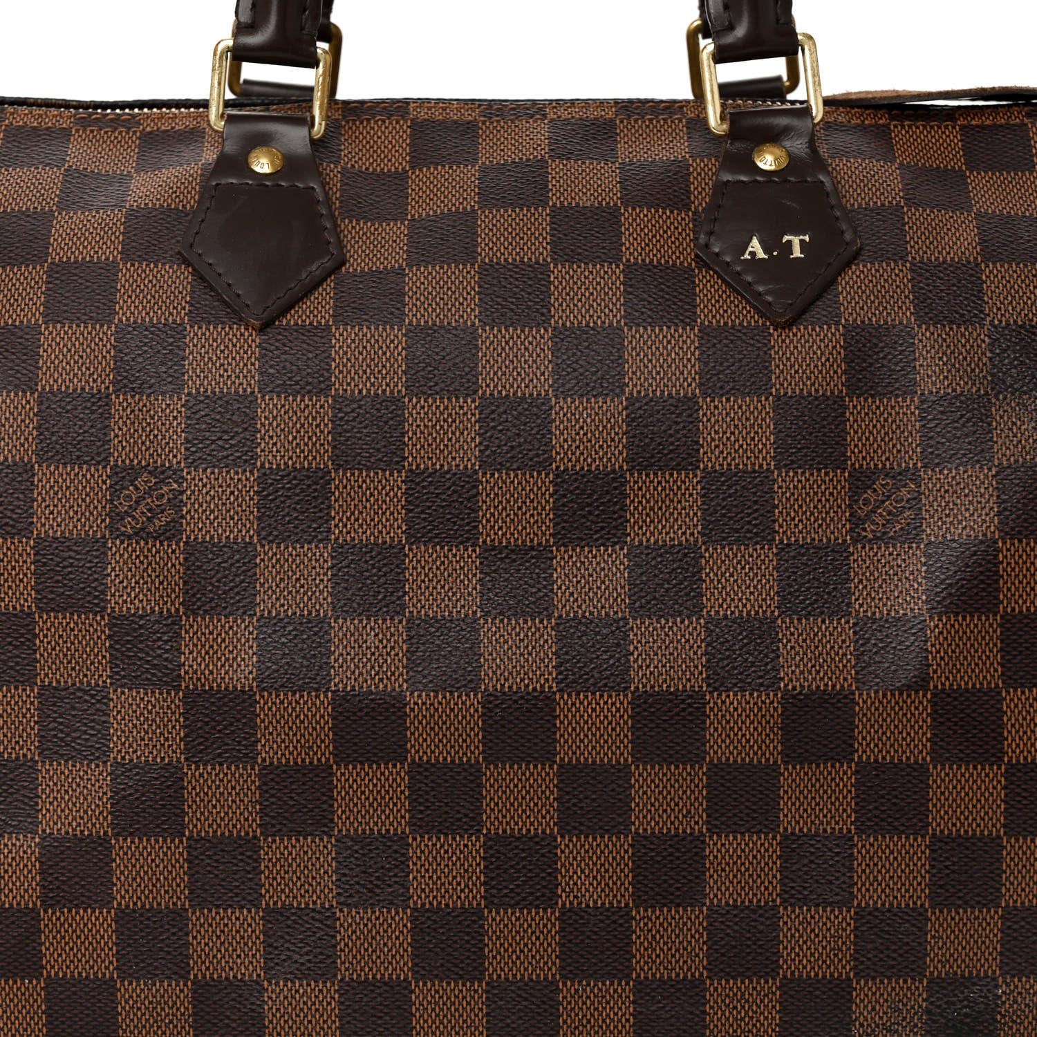Louis Vuitton Damier Ebene Speedy 35 8 of 16