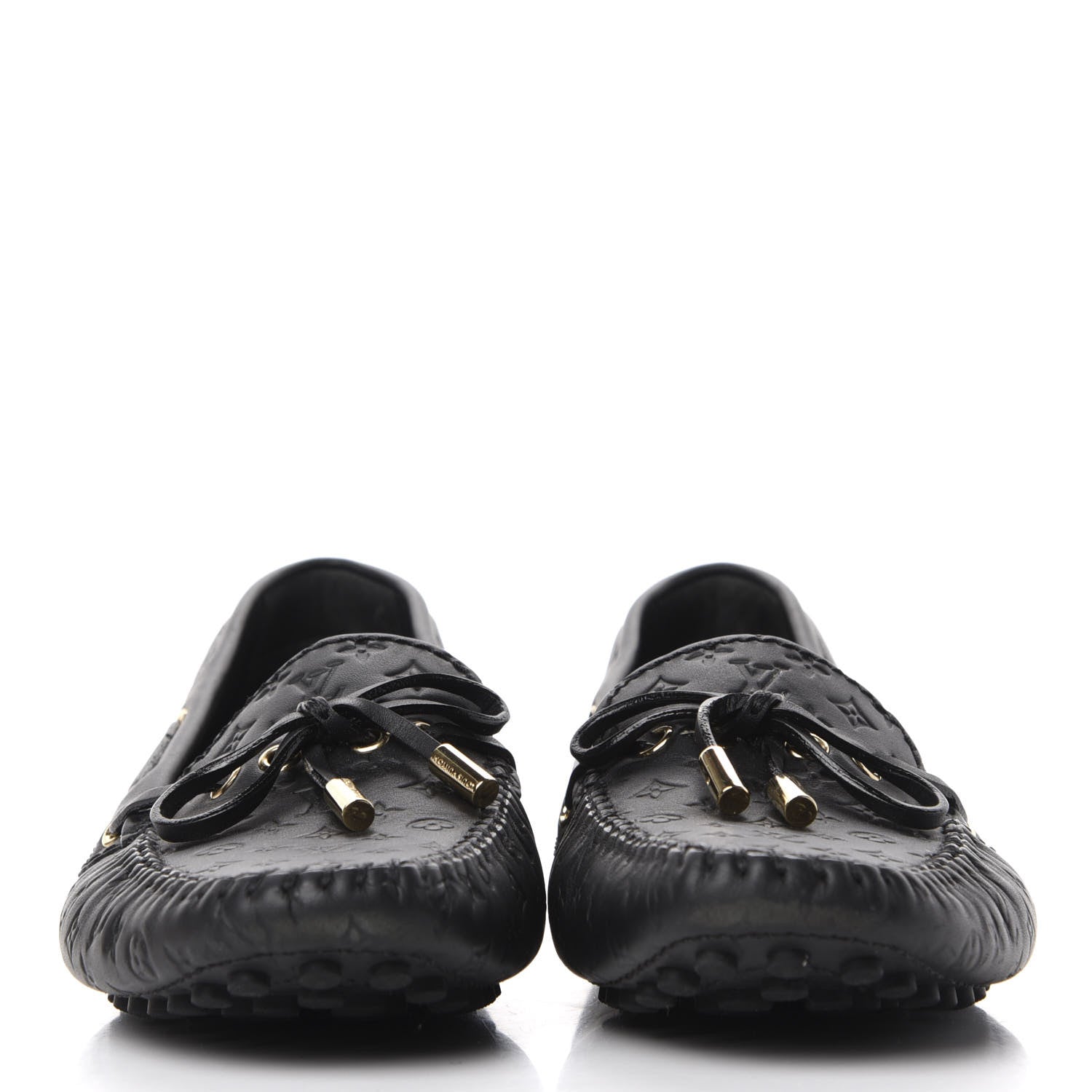 Louis Vuitton Empreinte Gloria Loafers 40 Black 2 of 10