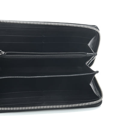 Gucci Guccissima Twins Zip Around Wallet Black 5 of 8