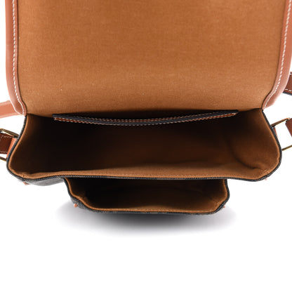 Celine Triomphe Canvas Medium Folco Bag Tan 5 of 9