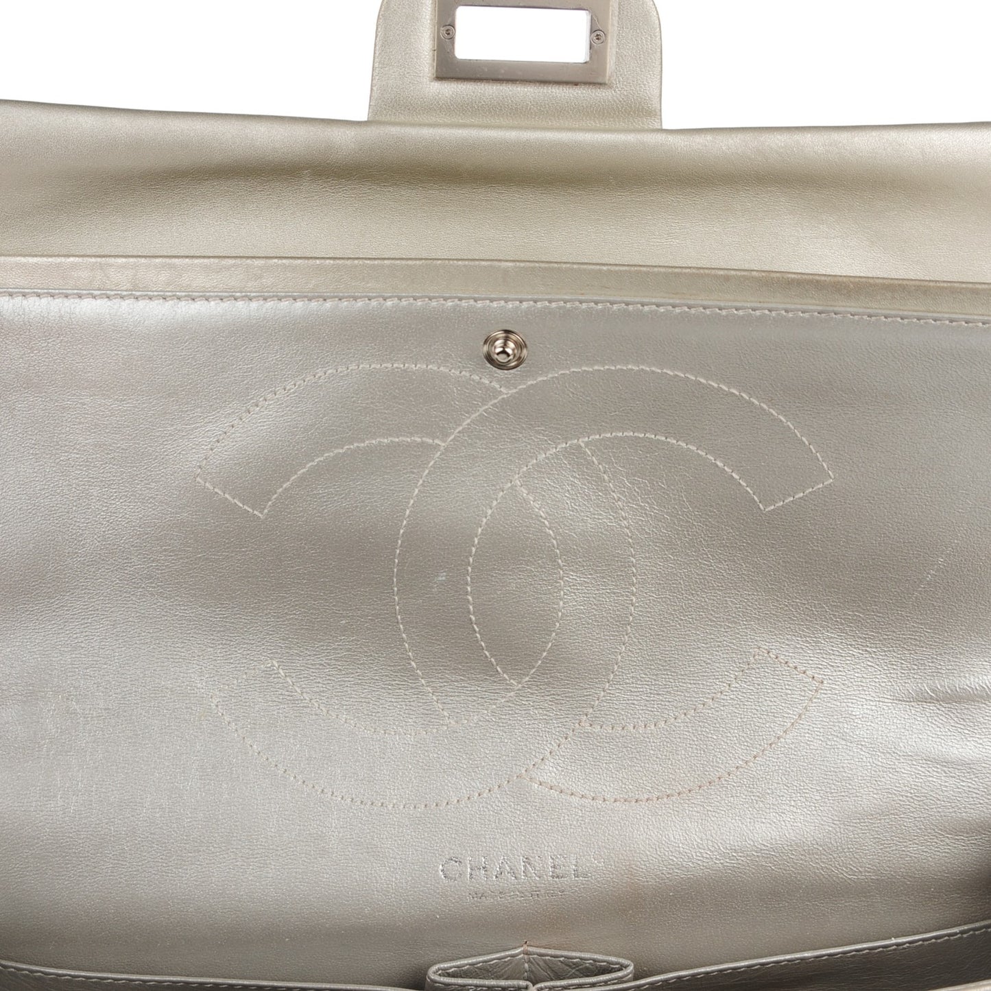 Lambskin Quilted 2.55 Reissue 227 Flap Silver