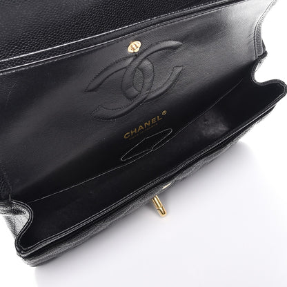 Chanel Caviar Quilted Medium Double Flap Black 5 of 8