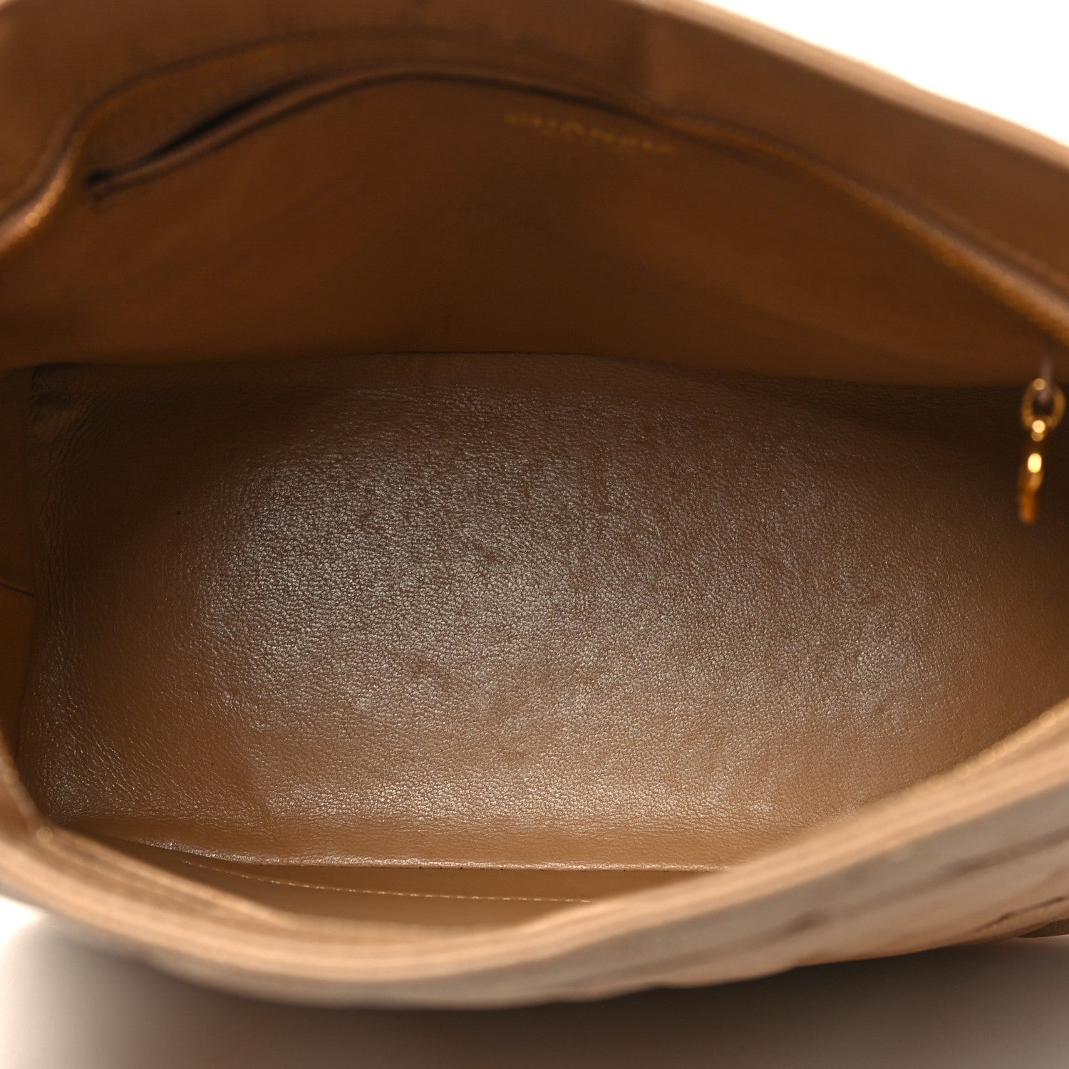 Chanel Caviar Quilted Medallion Tote Beige 4 of 11