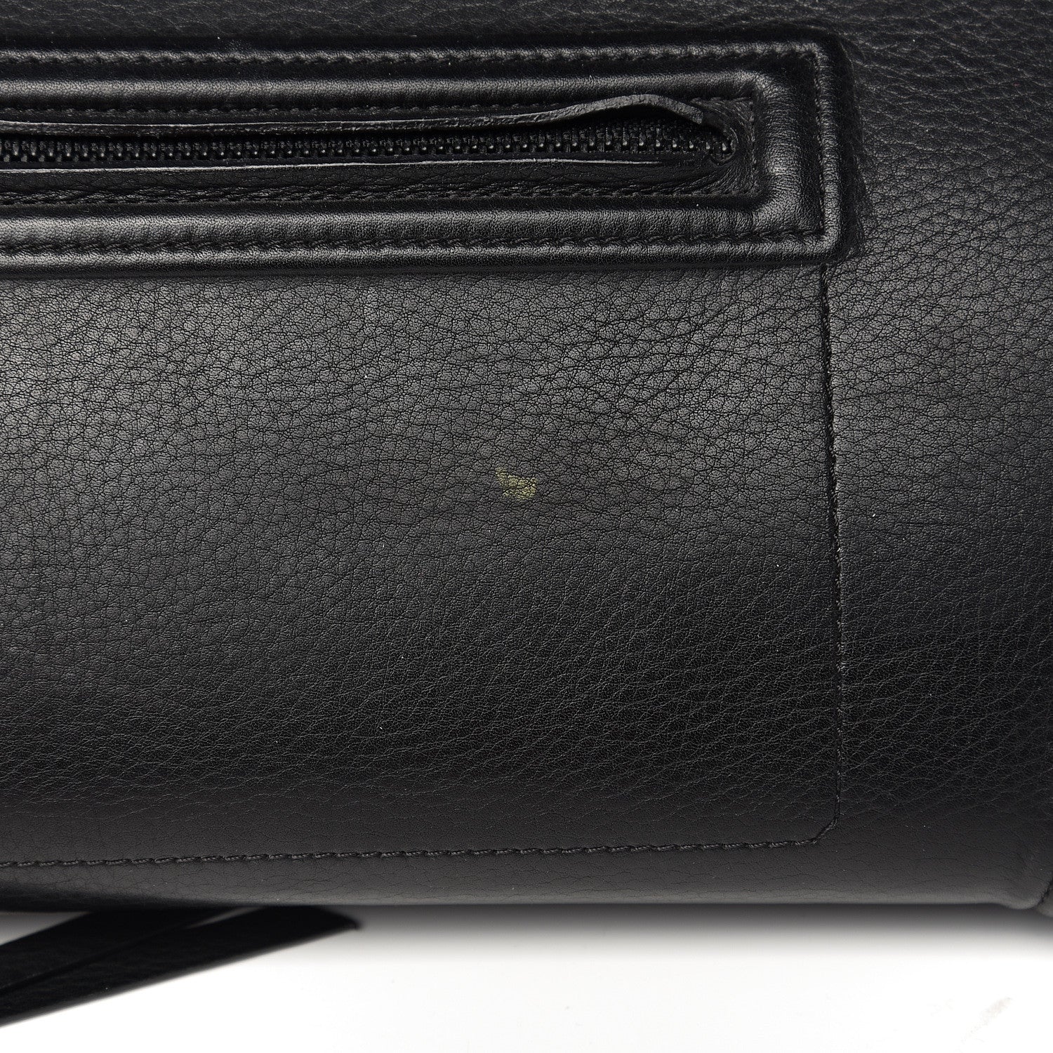 Celine Supple Calfskin Medium Phantom Luggage Black 7 of 11