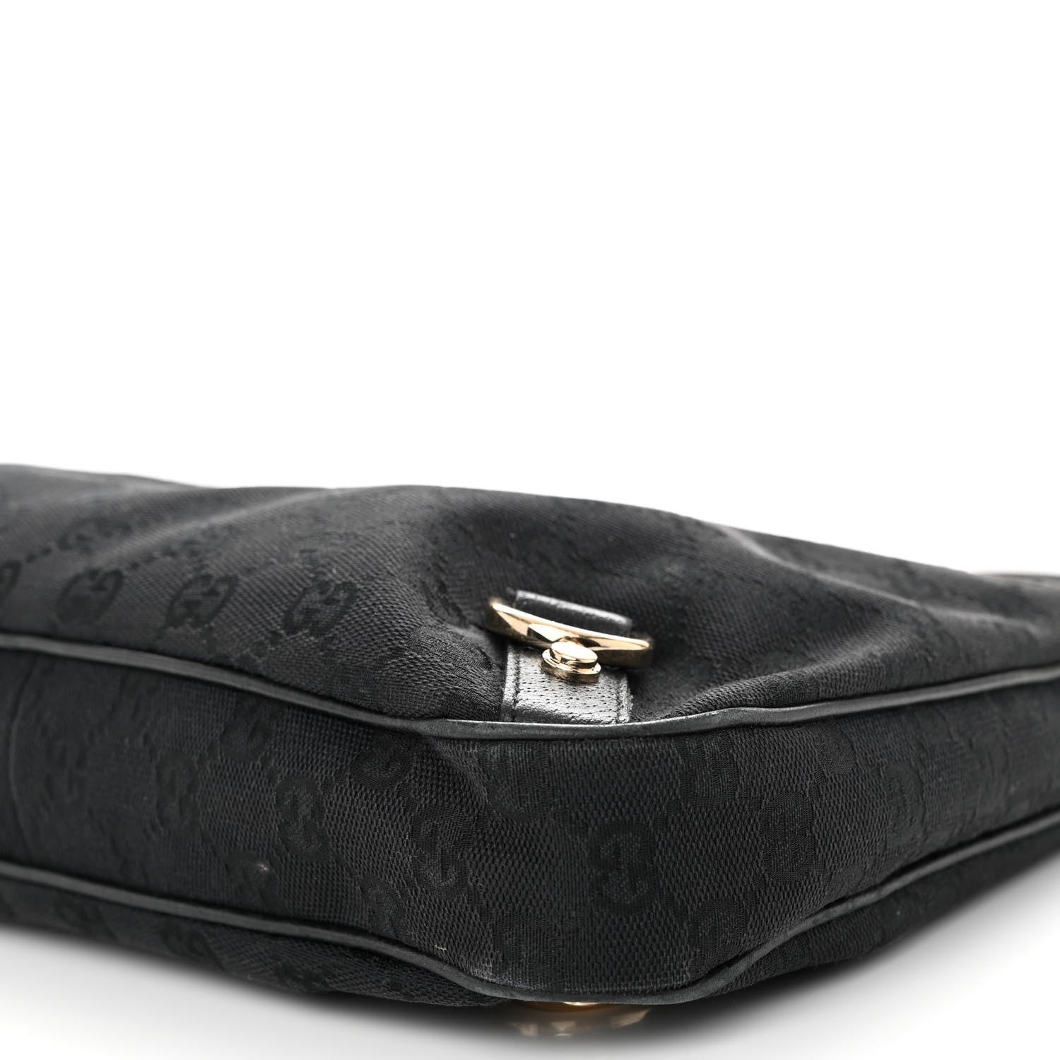 Gucci Monogram Medium Abbey D Ring Hobo Black 10 of 12