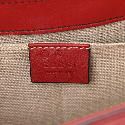 Gucci Microguccissima Medium Emily Chain Shoulder Bag Red 6 of 9