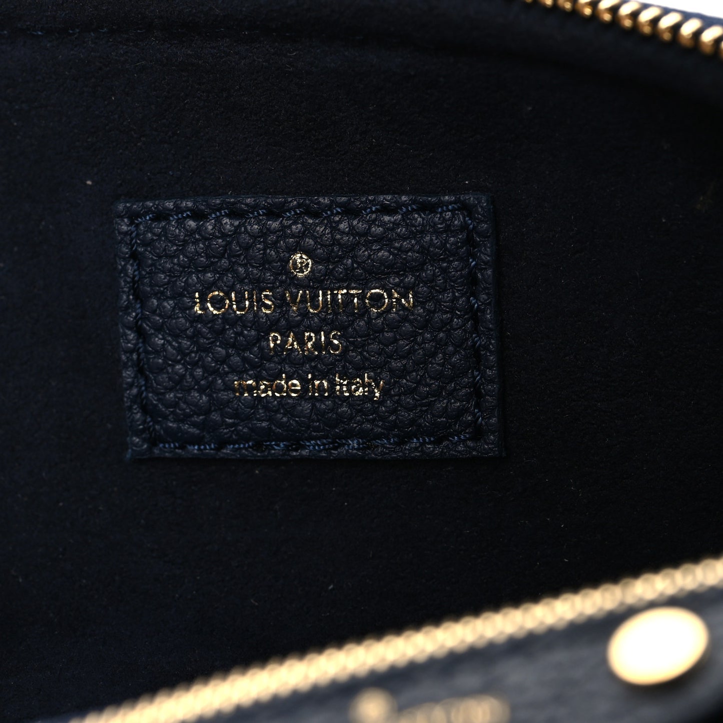 Empreinte Monogram Giant Mini By The Pool Bumbag Navy Creme