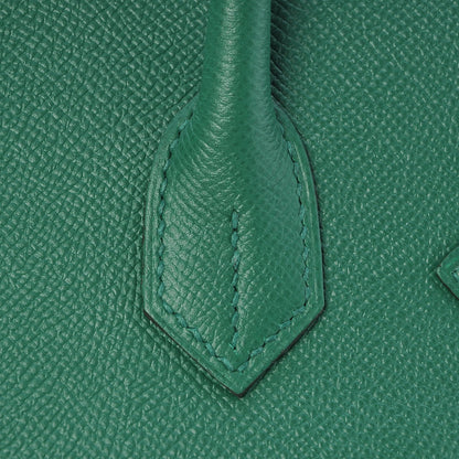 Hermes Epsom Birkin 30 Vert Vertigo 31 of 35