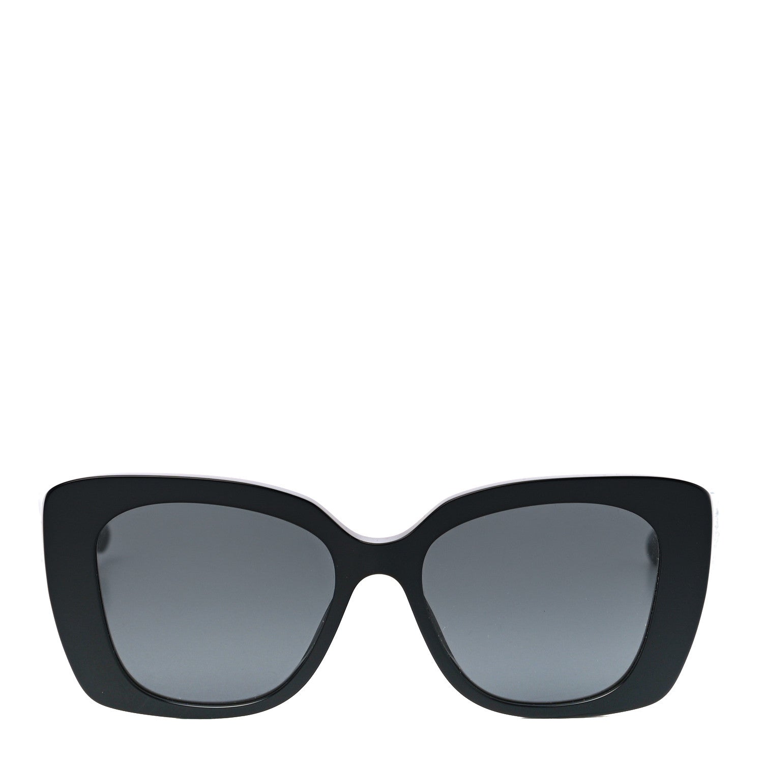 Chanel Acetate Strass Square Sunglasses 5422-B Black White 4 of 7