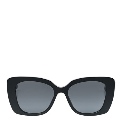 Chanel Acetate Strass Square Sunglasses 5422-B Black White 4 of 7