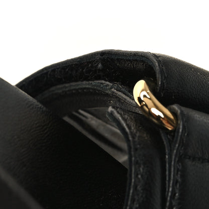 Louis Vuitton Lambskin Studded Paseo Flat Comfort Mule 38.5 Black 11 of 11