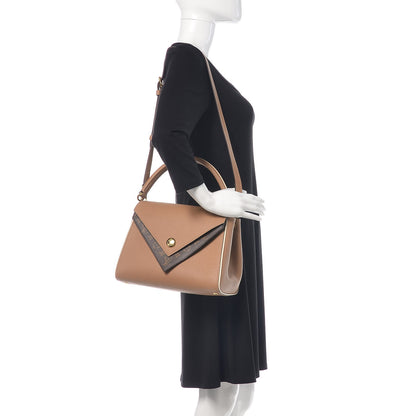 Louis Vuitton Grained Calfskin Monogram Double V Sesame 2 of 11