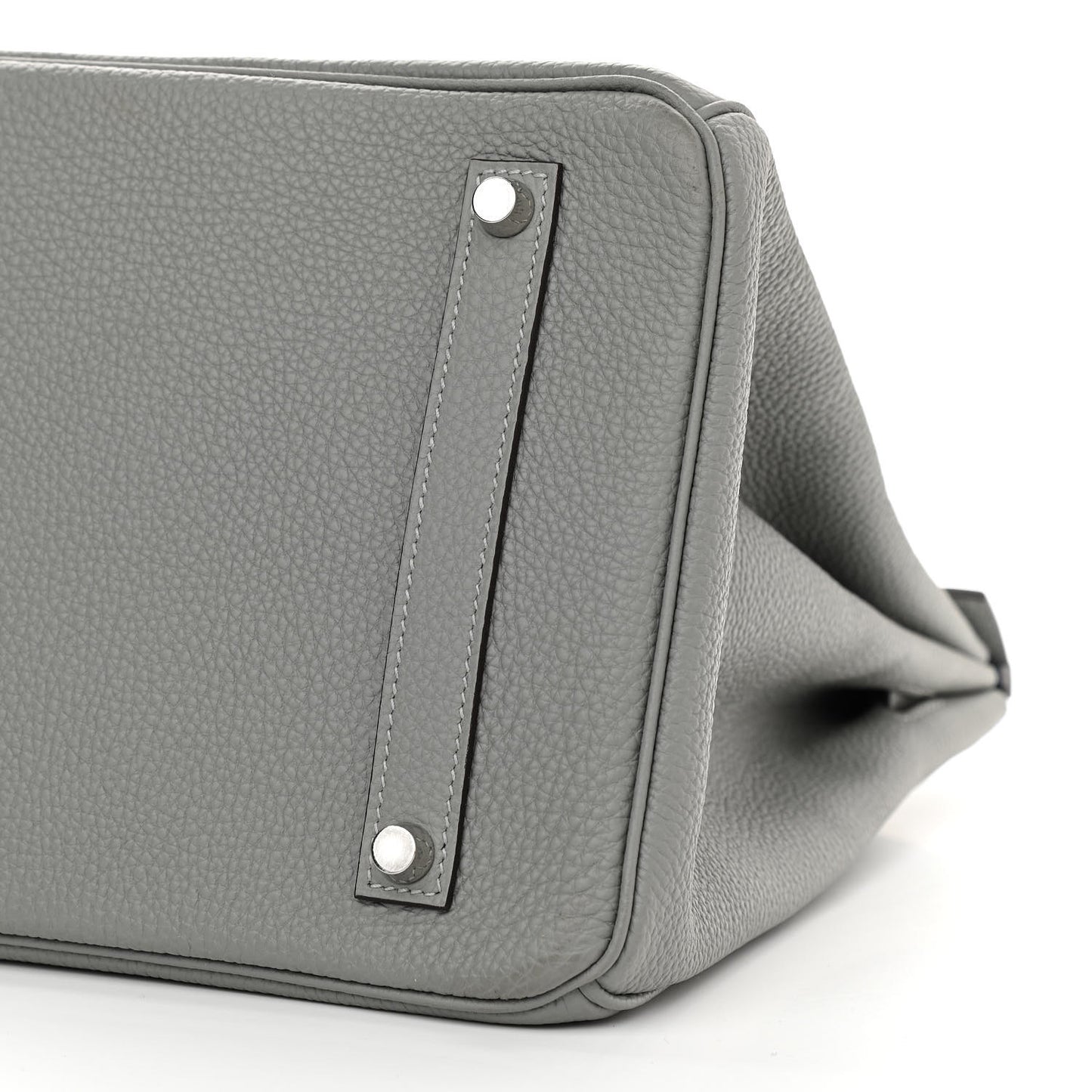 Togo Bi-Color Birkin 35 Gris Mouette Bleu Agate