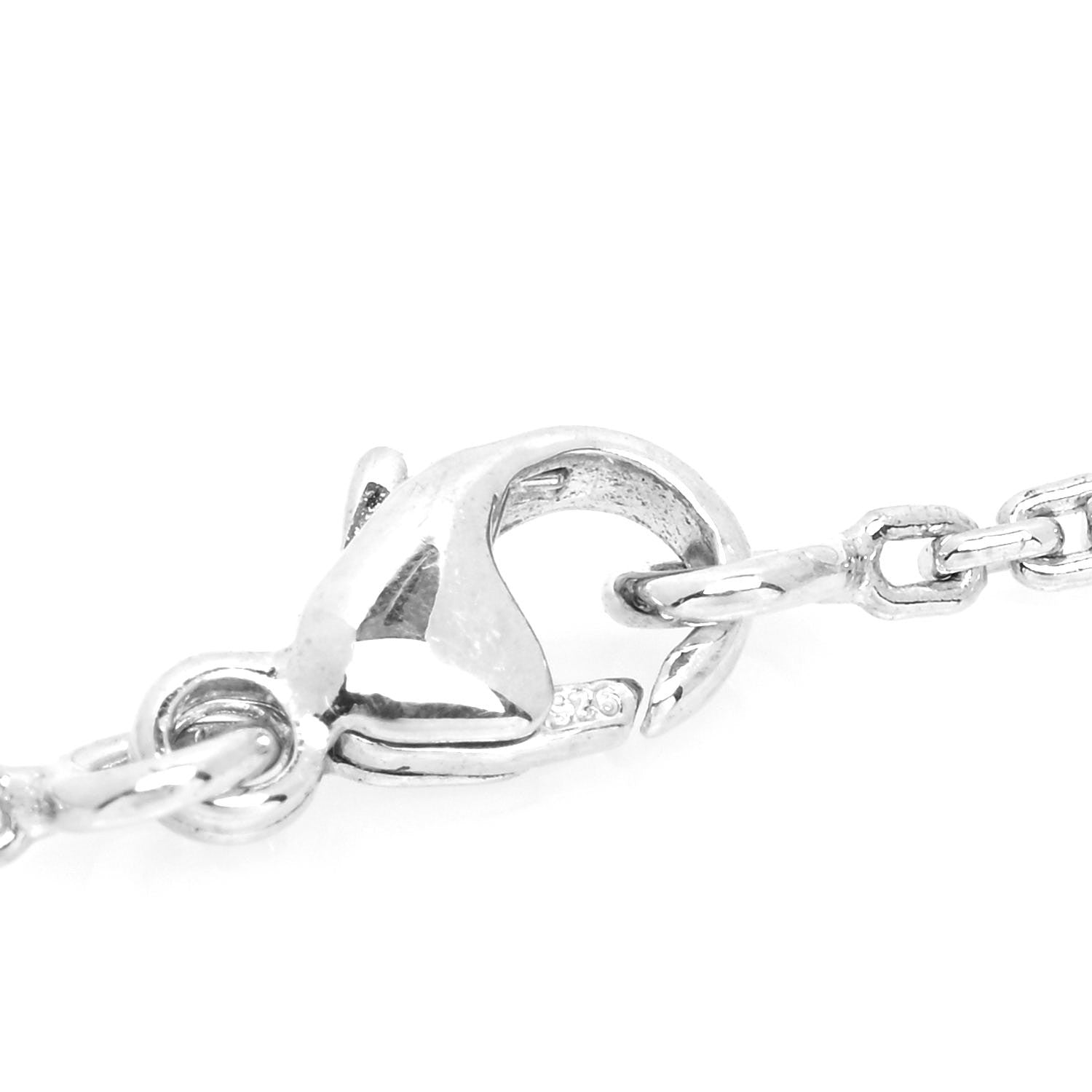 Louis Vuitton Sterling Silver Lockit Necklace 5 of 5